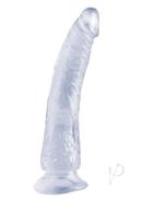 Basix Dong Slim 7 With Suction Cup 7in - Clear