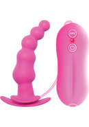 Tinglers Silicone Vibrating Anal Plug With Remote Control -...