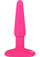 Hustler All About Anal Seamless Silicone Butt Plug 4in -...