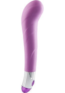 Mae B Lovely Vibes G-spot Shaped Soft Touch Vibrator Waterproof Purple