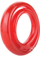 Ringo 2 Cock Ring With Ball Sling Waterproof - Red (12 Each...