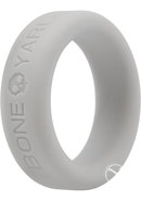 Bone Yard Silicone Ring Cockring Grey 1.2 Inch Diameter