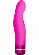 Luxe Gio Vibrating Silicone Dildo 8in - Pink