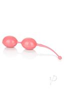 Weighted Kegel Balls Silicone With Retrieval Cord - Pink