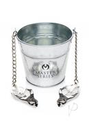 Master Series Slave Bucket Labia And Nipple Clamps With...