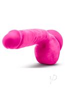 Au Naturel Bold Pound Dildo With Suction Cup 8.5in - Pink