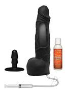 Kink Wet Works Squirting Dildo 10in - Black