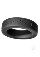 Perfect Fit Rocco Steele Hard 1.75in Silicone Cock Ring - Black