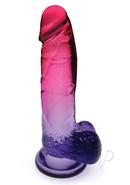 Shades Gradient Dildo 8in - Pink And Plum