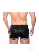 Prowler Red Leather Sport Shorts - 2xlarge - Black/gray
