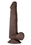 Realcocks Dual Layered #3 Bendable Dildo 7.5in - Chocolate