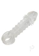 Ultimate Stud Penis Extender With Scrotum Support - Clear