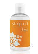 Sliquid Naturals Sizzle Water Based Warming Lubricant 8.5oz