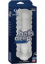 Balls Deep Mouth Ur3 Stroker With Beads Masturbator Clear 9 Inch