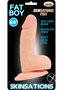 Skinsations Fat Boy Realistic Dildo With Suction Cup Waterproof 6.5in - Vanilla