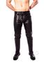 Prowler Red Rider Leather Jeans 36in - Black