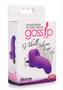 Gossip G-thrill Silicone Finger Vibrator With Full Size Bullet - Purple