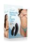 Secrets Butterfly Panty And Rechargeable Remote Control Panty Vibe - O/s - Turquoise